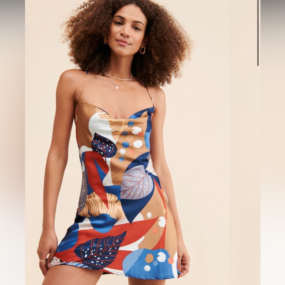 Anthropologie X En Saison Jaqueline Slip Dress